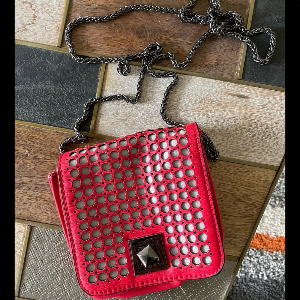 Poverty Flats Orange Crossbody Bag 🧡👛
